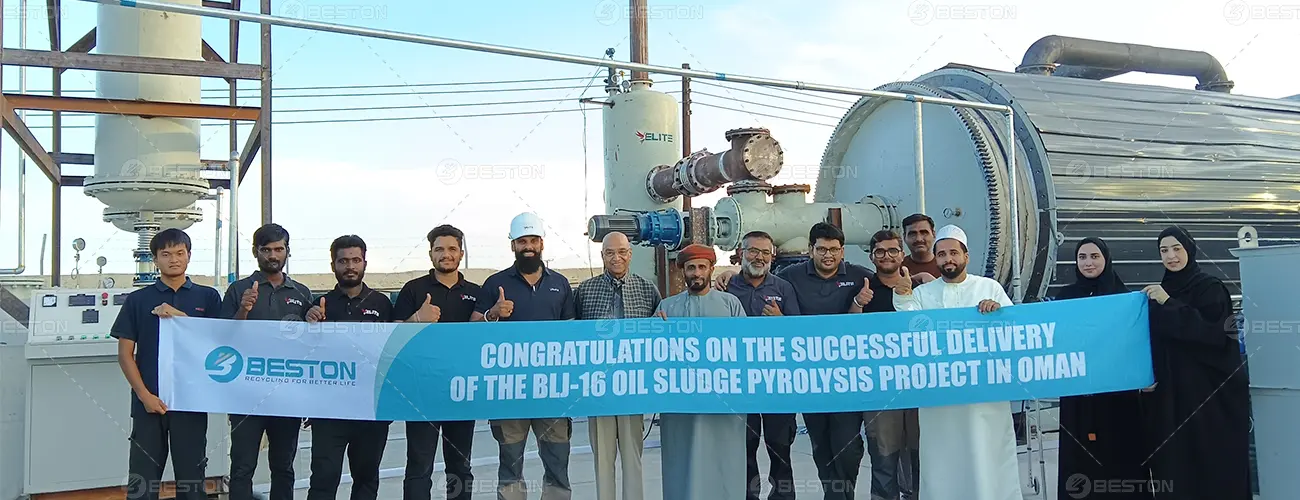 Oman Oil Sludge Pyrolysis Project Successfully Delivered