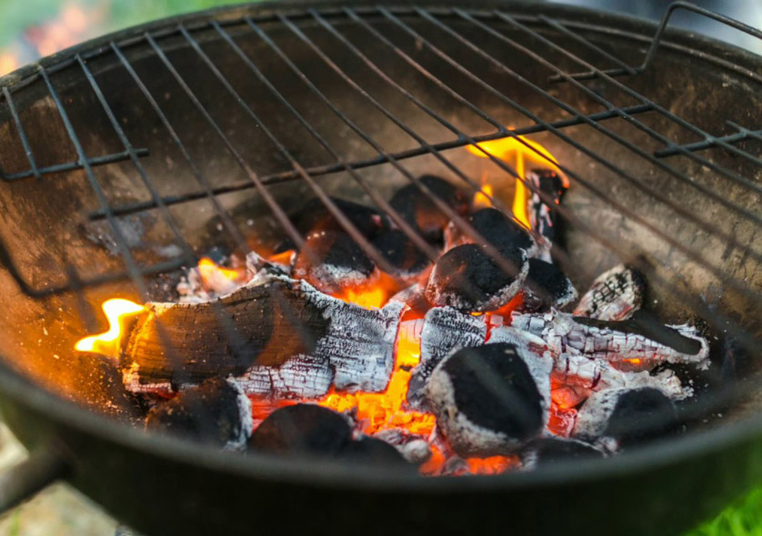 Coffee Husk Charcoal as BBQ Charcoal