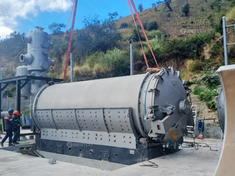 Installation of Beston Pyrolysis Plant in Guatemala in 2025