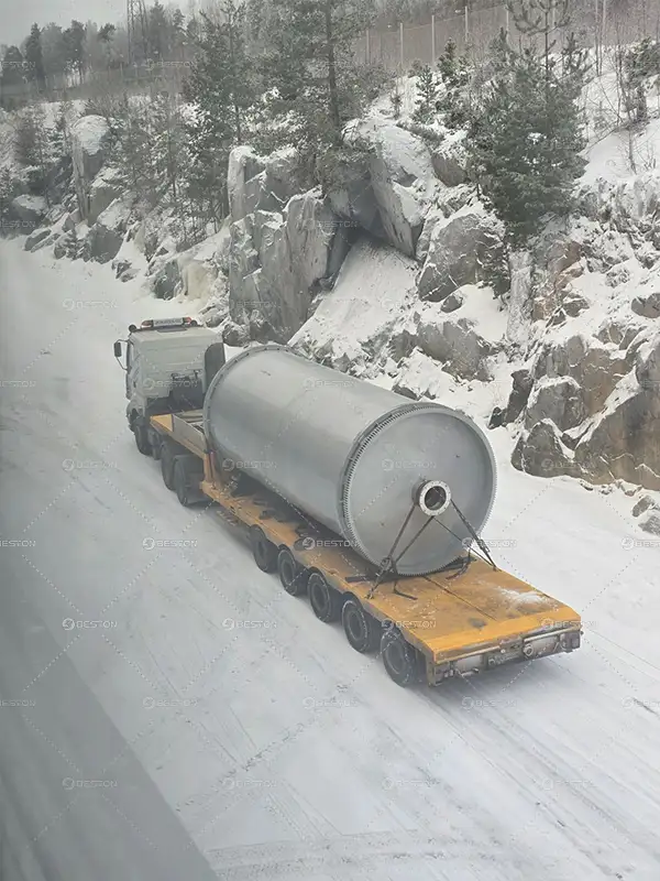Plastic Pyrolysis Plant Arrives on Site in Finland