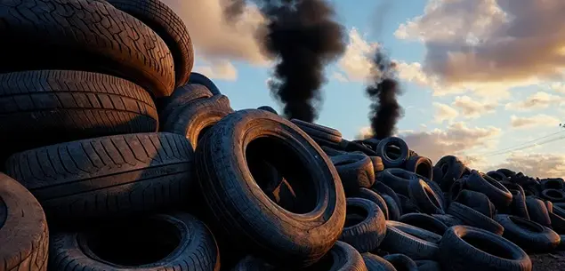Fire Risk from Scrap Tires
