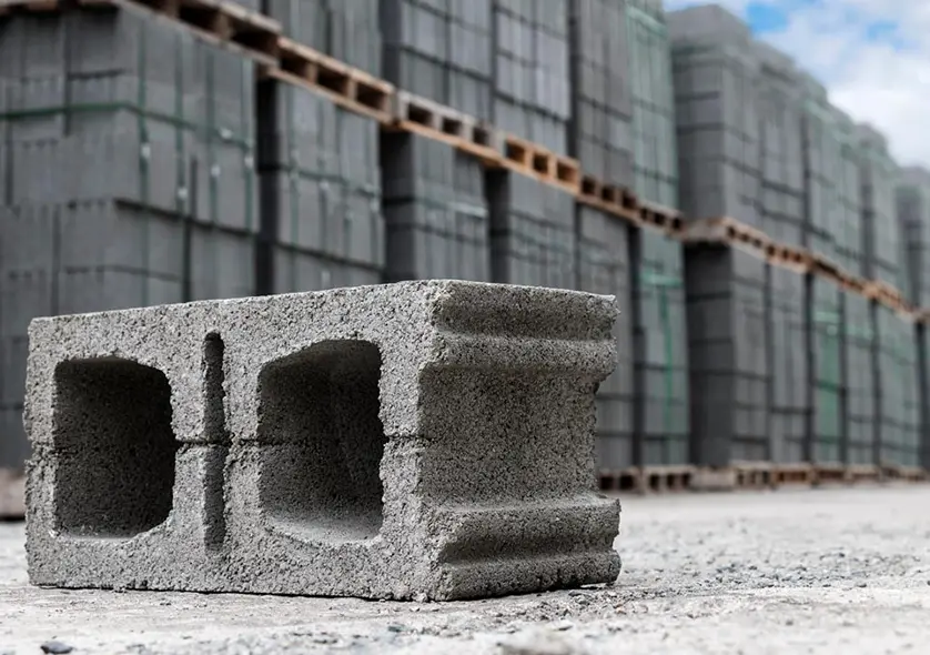 Charbon de bois de sciure pour matériaux de construction