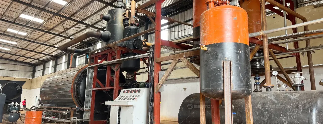 Successful Operation of Tyre Pyrolysis Plant in Nigeria