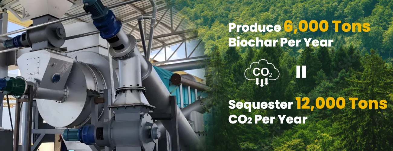BST-50S Charcoal Making Machine