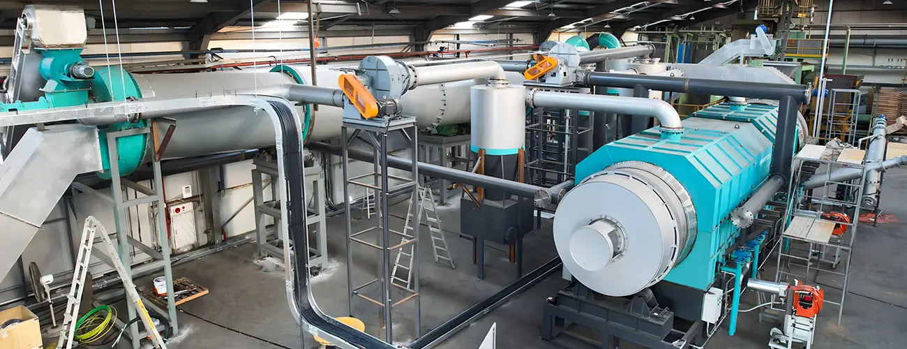 BST-50S Palm Kernel Shell Charcoal Machine