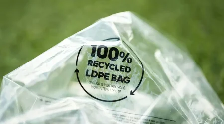 100% Recycled LDPE Bag