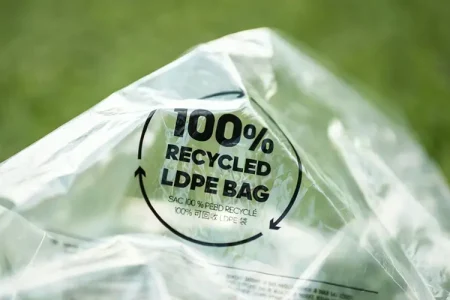 100% Recycled LDPE Bag