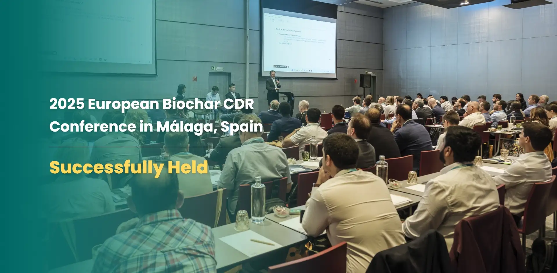 2025 European Biochar CDR Conference Banner