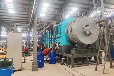 Ввод в эксплуатацию завода по пиролизу биомассы