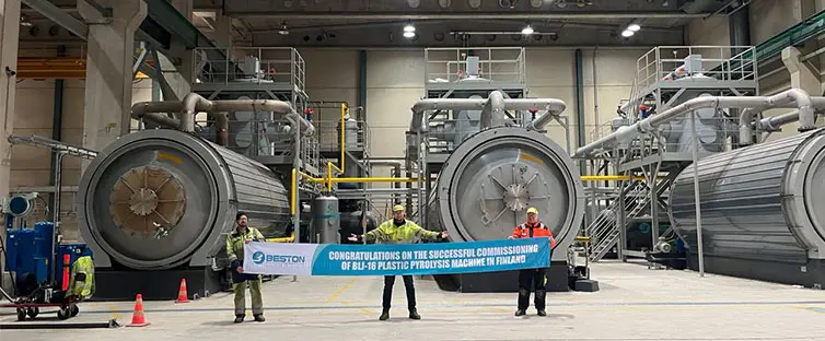 Successful Commissioning of BLJ-16 Plastic Pyrolysis Machine in Northern Europe
