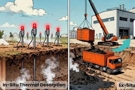 In Situ and Ex Situ for Contaminated Soil and Oil Sludge