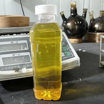 Plastic oil from HDPE catalytic pyrolysis