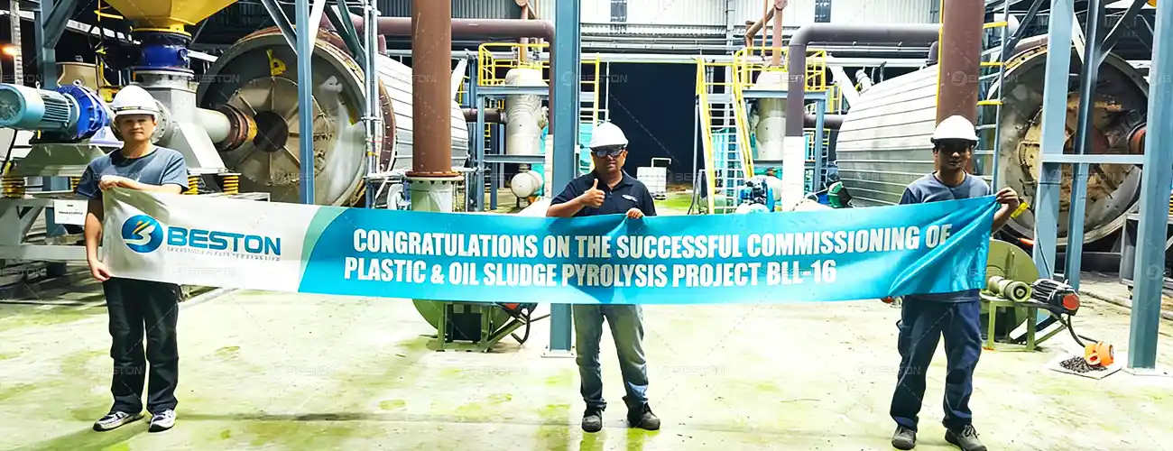 Successful Delivery of 3 Sets of Pyrolysis Plants in Southeast Asia