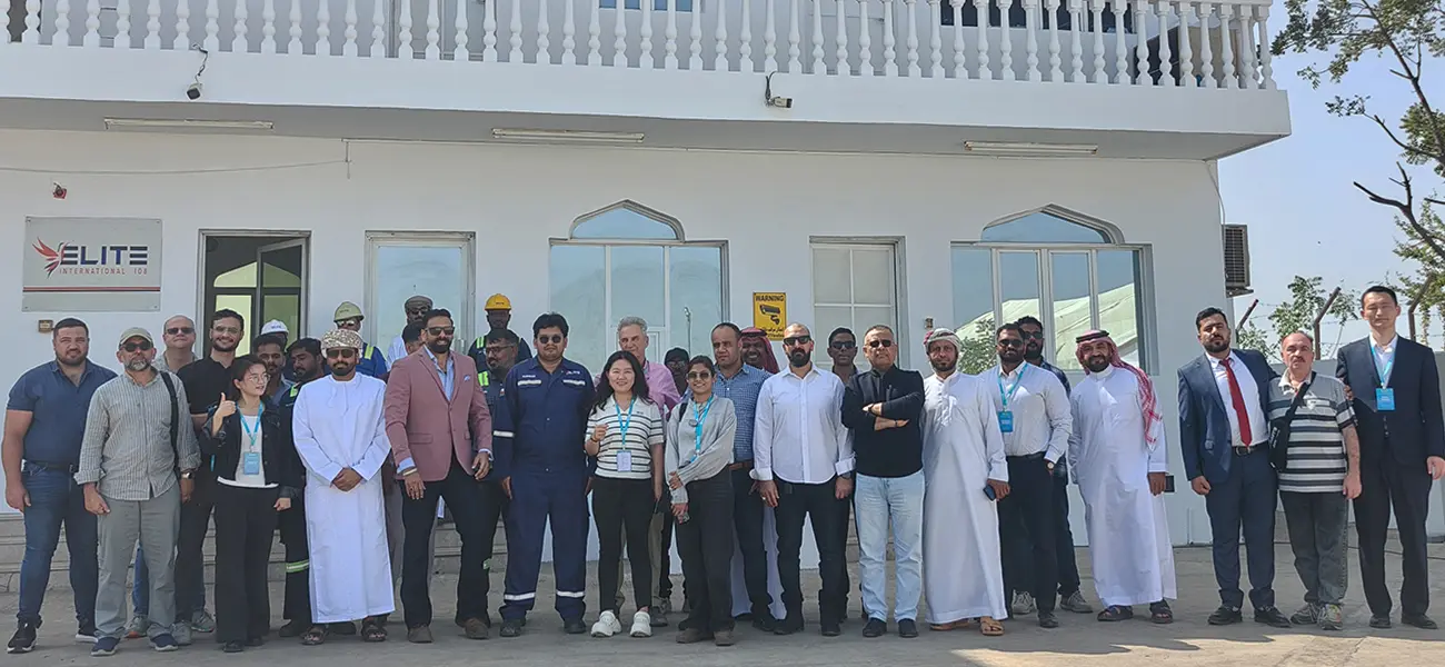 2nd Oil Sludge Harmless Treatment Exchange Conference Group at TDU Site