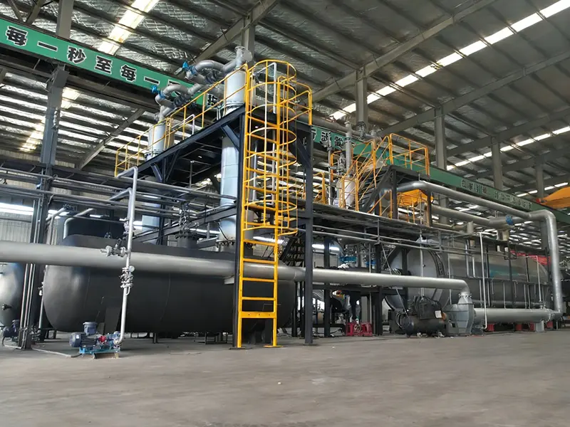 Beston BLJ-20 Pyrolysis and Distillation Integrated Plant