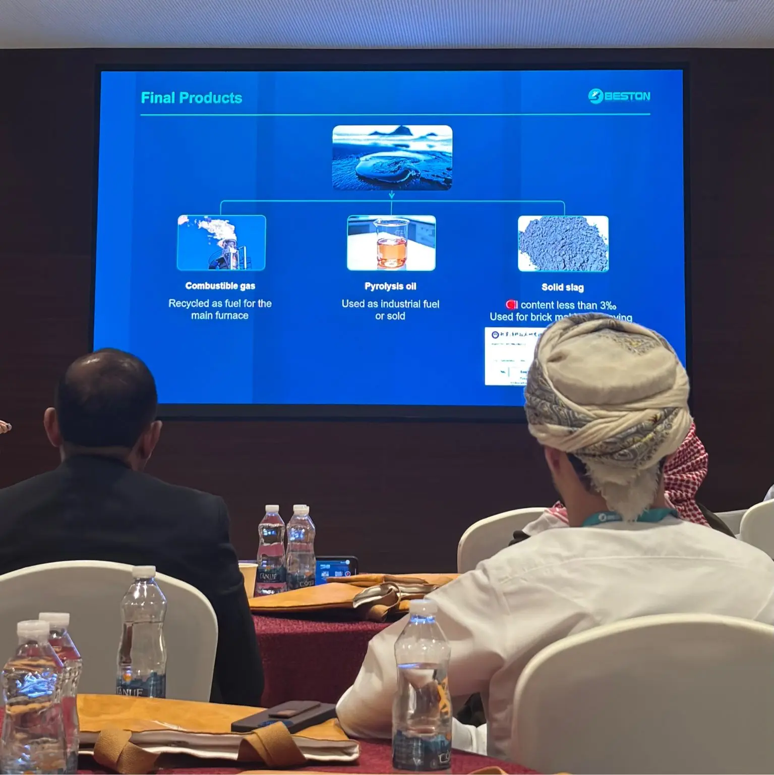 Attendee from the 2nd Oil Sludge Conference