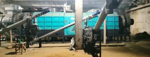 BST-10 Wood Charcoal Machine in Europe