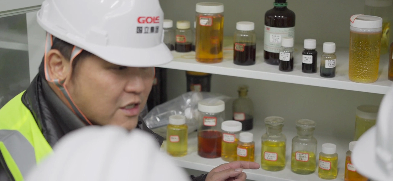 Beston Pyrolysis Plant Oil Samples