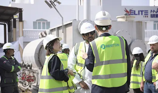 Beston Technical Team Explains TDU Process Flow to Clients