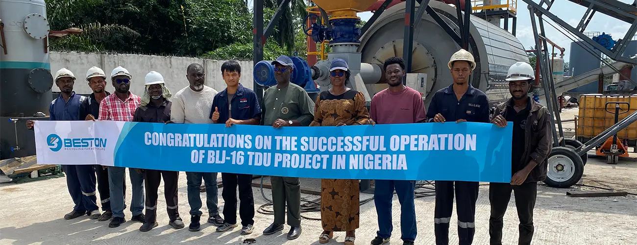 Beston Technical Team with African Clients