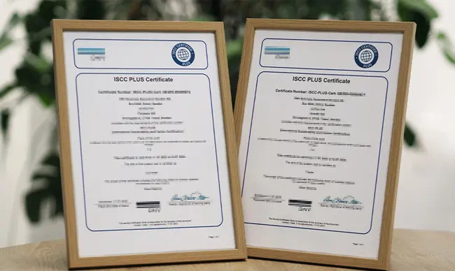 Establish ISCC PLUS Full-Chain Traceability