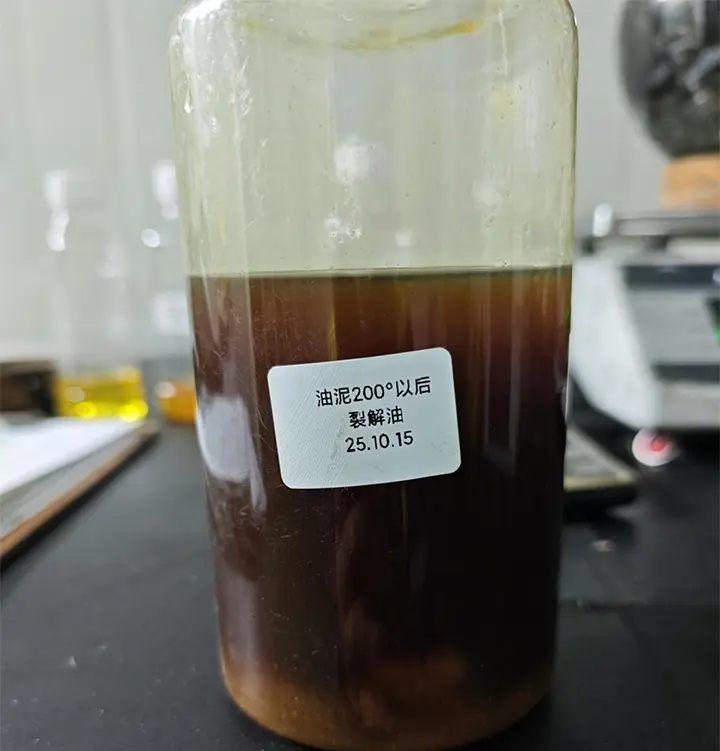 Heavy Pyrolysis Oil from Oil Sludge Pyrolysis