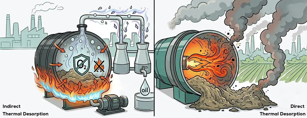Indirect and Direct Thermal Desorption