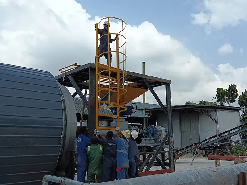 Installation of the Steel Support Structure