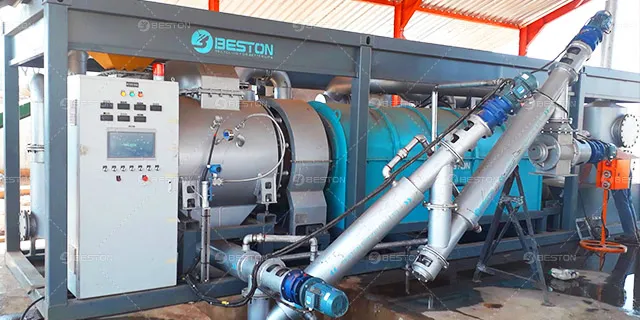 Skid-mounted Biochar Machine