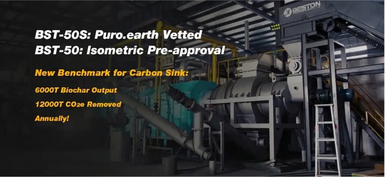 BST-50 Biomass Pyrolysis Plant