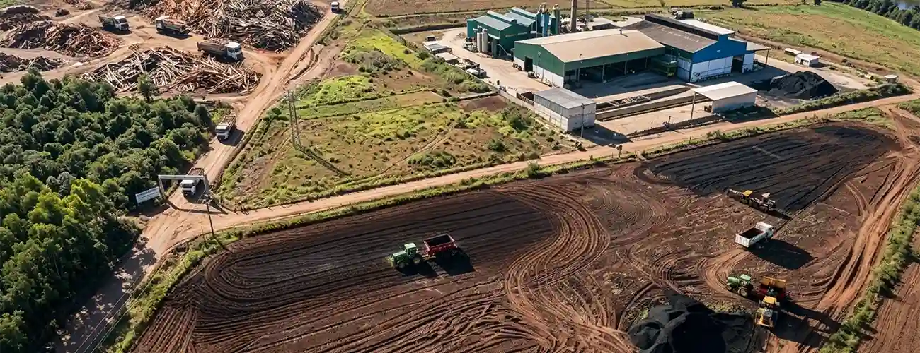 Biochar Production and Storage Site