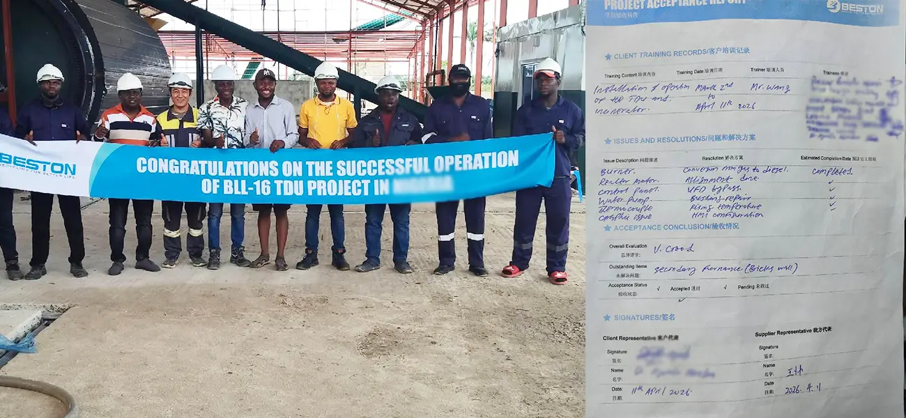 Complete Installation and Commissioning of BLJ-16 in Africa