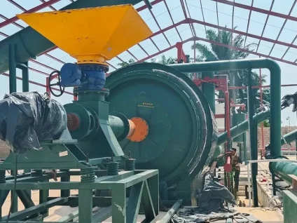 On-site View of Thermal Desorption Unit Project in Africa