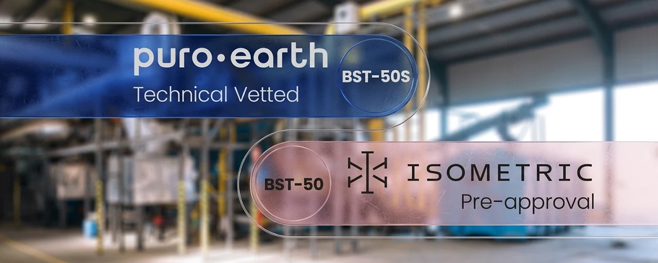 Puro.earth & Isometric Vetted Pyrolysis Plant