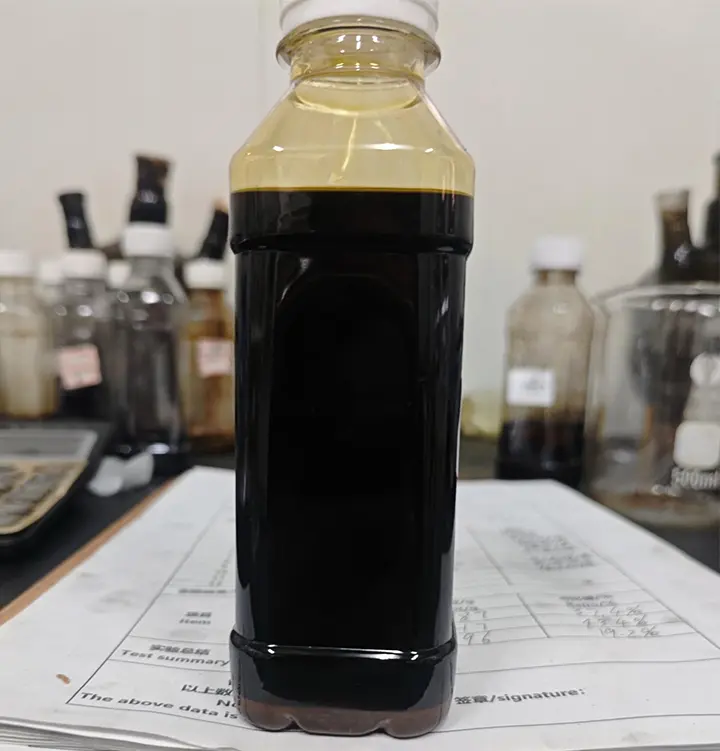 Pyrolysis Oil from Tire Fragments