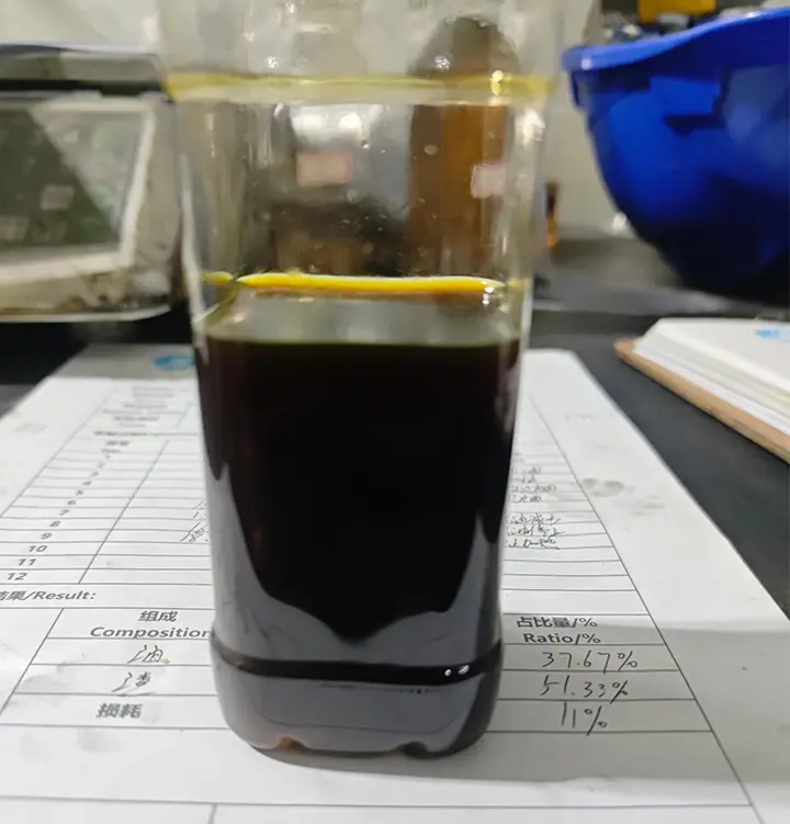 Pyrolysis Oil from Tire Strip Pyrolysis