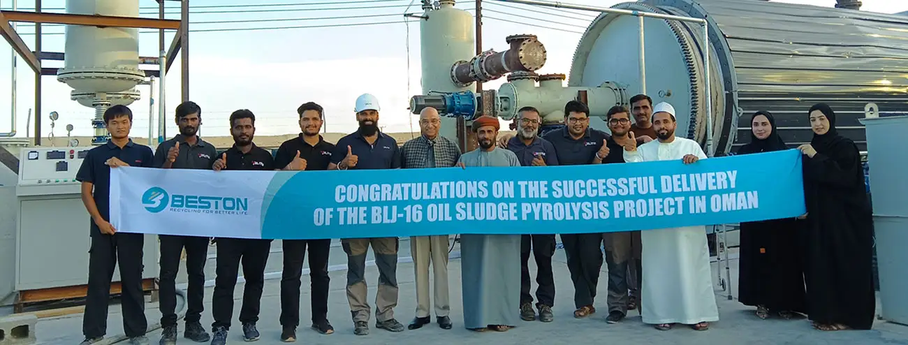 Pyrolysis Plant for Oil Sludge Treatment in Oman