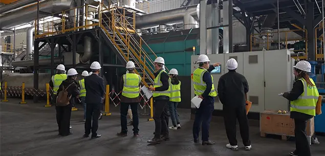 Real Operation of Continuous Pyrolysis Plant