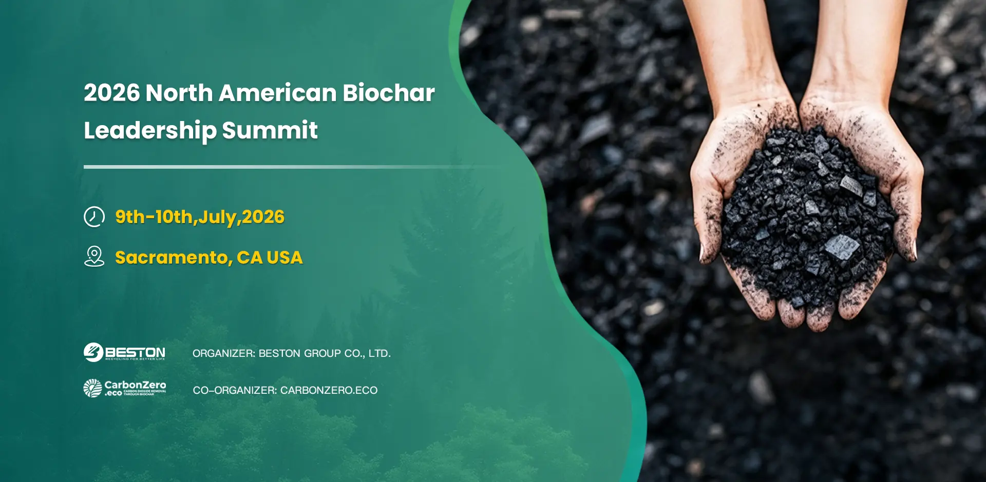 Registration for 2026 North American Biochar Leadership Summit