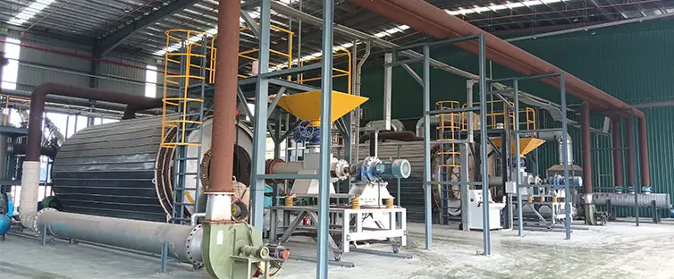 3 Sets of BLJ-16 Pyrolysis Plants in Malaysia