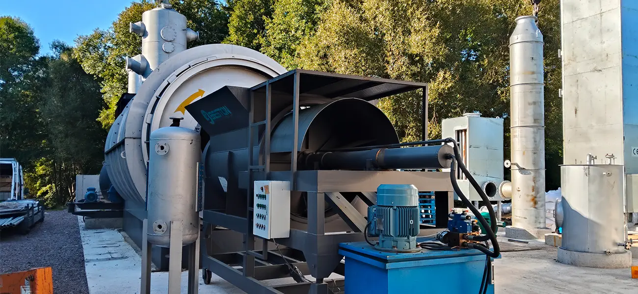 BLJ-16 Plastic Pyrolysis Plant in Europe