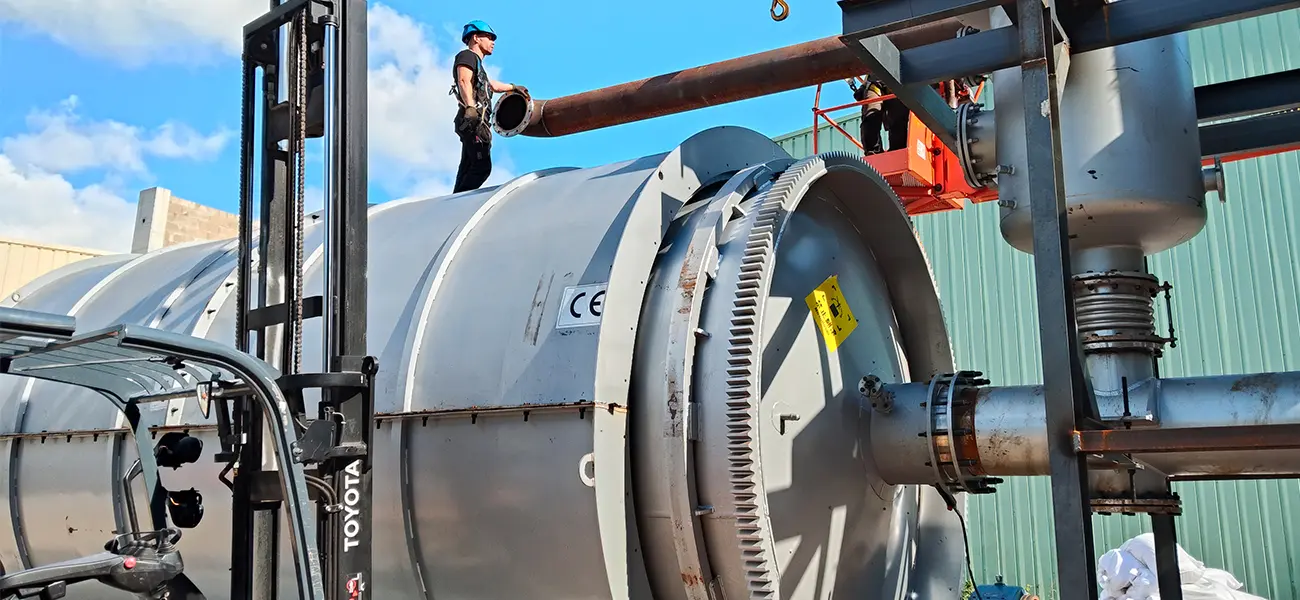 Plastic Pyrolysis Plant Project in Europe