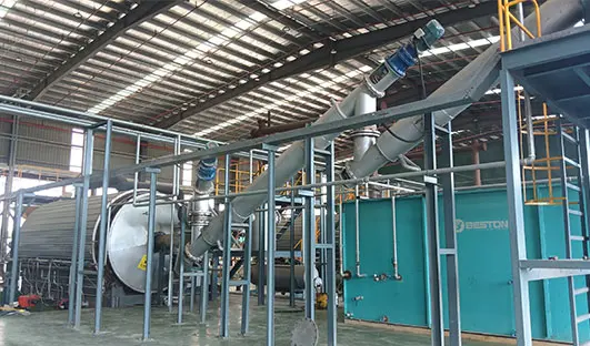 Pyrolysis unit in installation progress in Malaysia