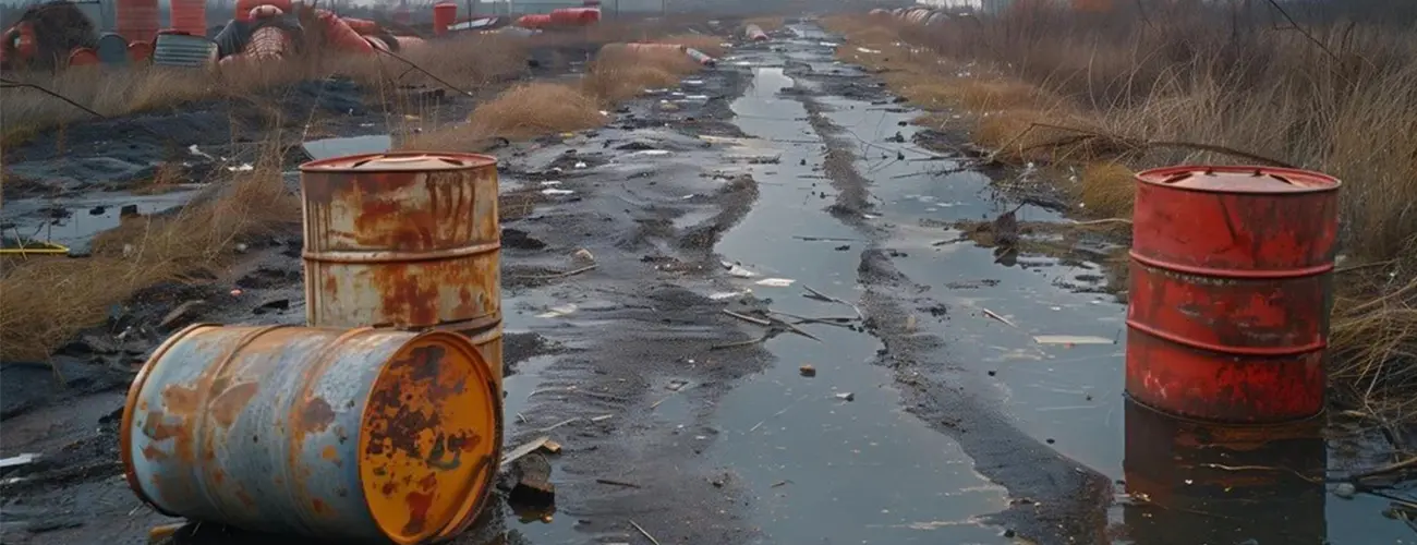 Soil Contamination Caused by Oil Sludge