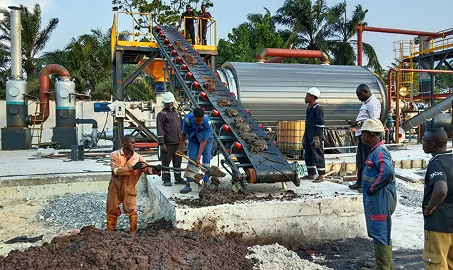 Successful Commissioning of Oil Sludge Pyrolysis Plant in Nigeria