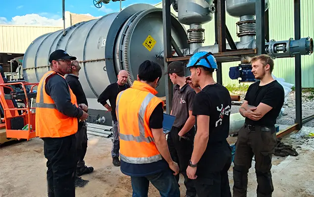Technical Handover with European Customer