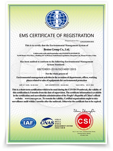 ISO 14001 Certification