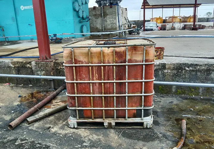 Large Volume Pyrolysis Oil Full Tank Collection