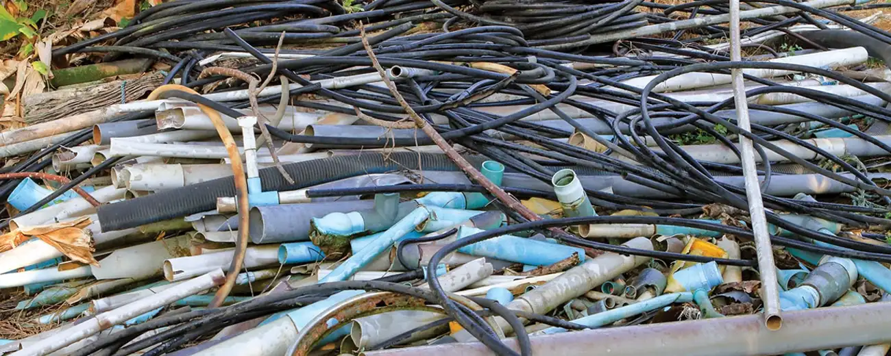 PVC Plastic Waste