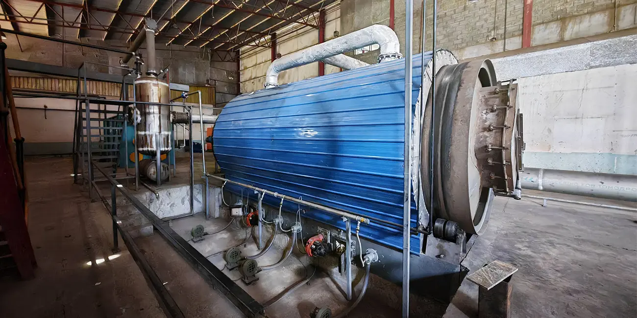 8-10 TPD Waste Tire Pyrolysis Plant Installed in East Africa
